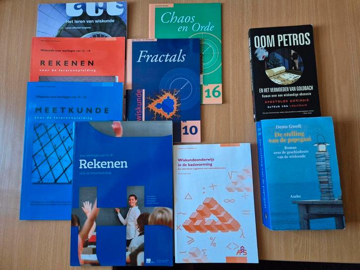 Wiskunde studie boeken, Boeken, Schoolboeken, Zo goed als nieuw, Nederlands, Overige niveaus, Ophalen of Verzenden