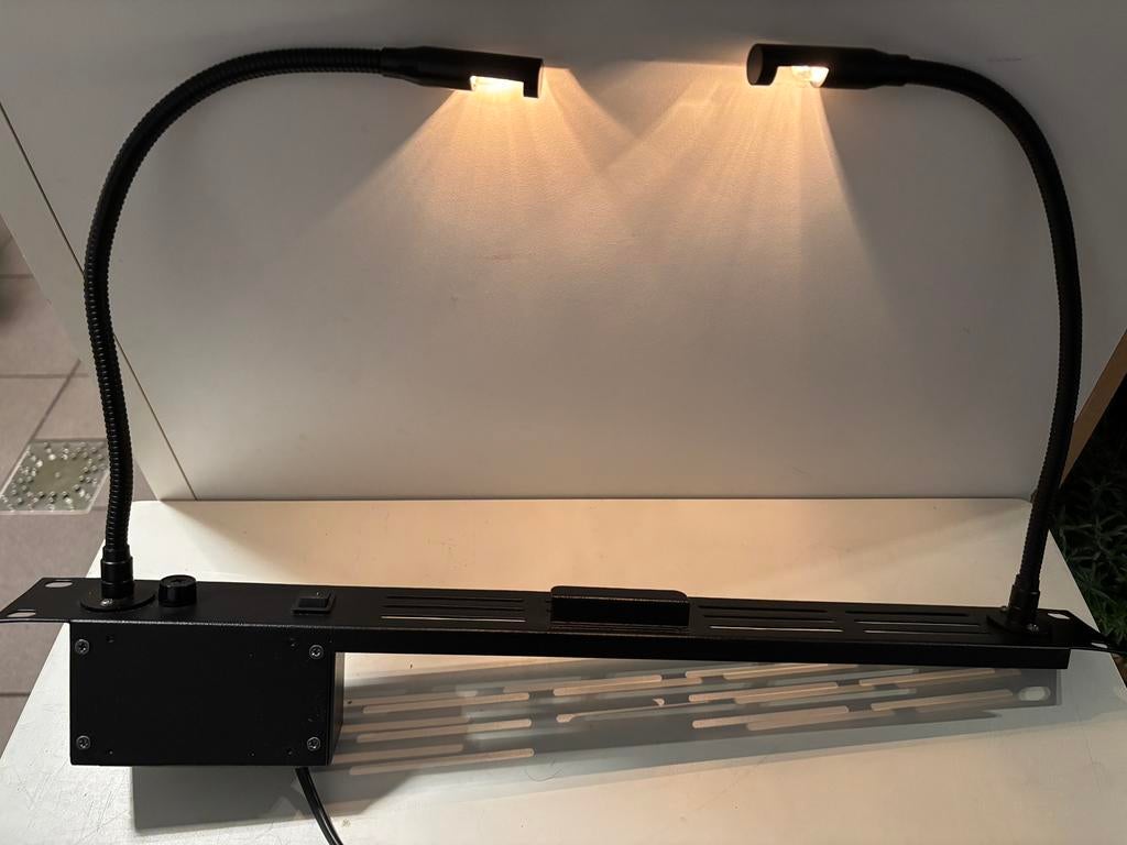 19inch verlichting tbv mengpaneel, Ophalen of Verzenden, Zo goed als nieuw