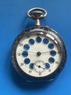 Niëllo zilveren zakhorloge, Antiek en Kunst, Antiek | Goud en Zilver, Verzenden