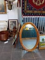 Ovale Spiegel met Geslepen Glas, Ophalen, Gebruikt, 75 tot 100 cm, Minder dan 100 cm