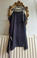 Als nieuw! Mat. Fashion zwarte luchtig wijde blouse tuniek, Ophalen of Verzenden, Zo goed als nieuw, Mat., Blouse of Tuniek