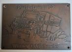 Daf bronse plaquette, Ophalen of Verzenden, Overige materialen