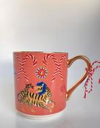 Anthropologie mok tijger kerst, Huis en Inrichting, Keuken | Servies, Ophalen, Blond Amsterdam, Keramiek, Nieuw