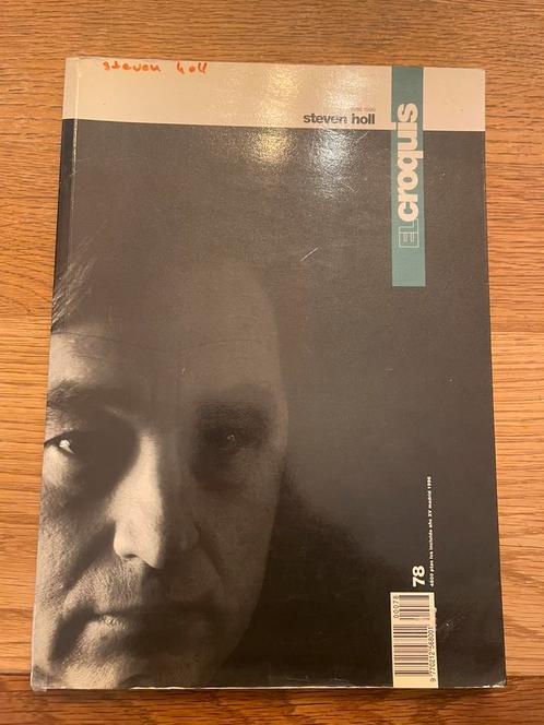 Steven Holl 1986-1996- El Croquis #78, Boeken, Kunst en Cultuur | Architectuur, Zo goed als nieuw, Architecten, Ophalen of Verzenden