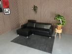 GRATIS LEVERING Montel Sultan Loungebank Leer 225x140, Huis en Inrichting, Banken | Bankstellen, 125 tot 150 cm, Hoekbank, Leer