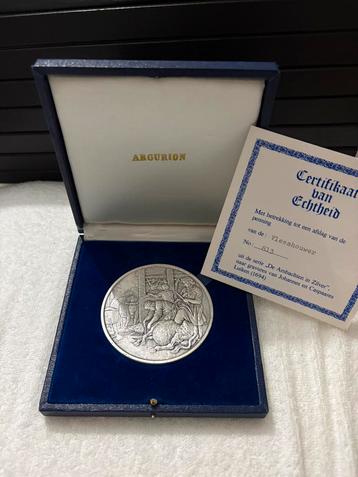 Zilveren Penning “Vleeshouwer” – 1 oz .999 Puur Zilver beschikbaar voor biedingen