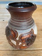 Vintage West Germany Bay Vaas 650-17, Huis en Inrichting, Woonaccessoires | Vazen, Gebruikt, Overige kleuren, Aardewerk of Porselein