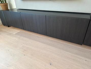 5x Lappviken front in zwartbruin (voor Tv meubel Besta)