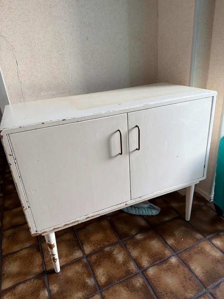 Vintage kast met twee deuren, Antiek en Kunst, Antiek | Meubels | Kasten, Ophalen