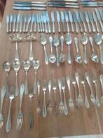 groot verzilverd bestek, Antiek en Kunst, Antiek | Bestek, Verzenden
