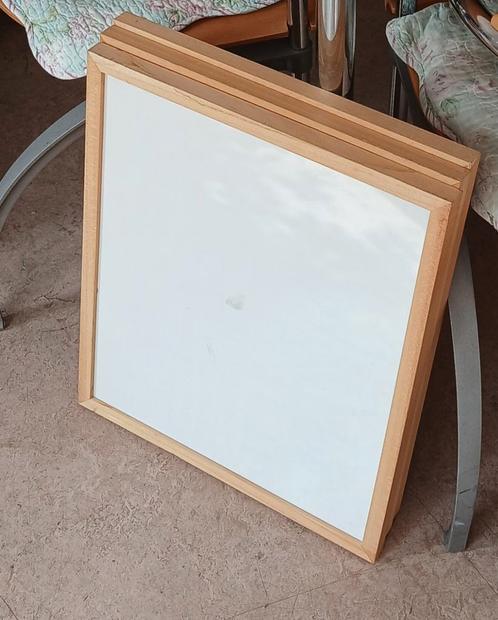 Houten wissellijsten, diverse afmetingen,  glas, Huis en Inrichting, Woonaccessoires | Lijsten, Zo goed als nieuw, Minder dan 50 cm