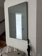 Spiegel met zwarte rand - 80x120cm - Nieuwstaat, Huis en Inrichting, Badkamer | Badkamermeubels, Ophalen, Spiegelkast, 100 tot 150 cm