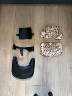Stokke tripp trapp baby set zwart riempje + kussens, Ophalen of Verzenden, Zo goed als nieuw, Meegroeistoel