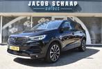 Opel Grandland X 1.6 Turbo Ultimate / Adaptive Cruisecontrol, 4 cilinders, Leder en Stof, Zwart, Bedrijf