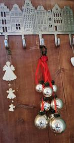 Antieke vintage Kersthanger Tros glazen Ballen, Diversen, Kerst, Ophalen, Gebruikt