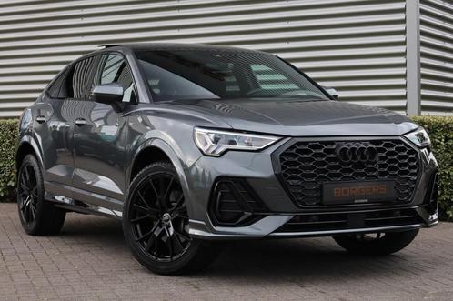Audi Q3 Sportback 45 TFSIe Leder l Pano l Trekhaak l Camera, Auto's, Audi, Bedrijf, Te koop, Q3, ABS, Achteruitrijcamera, Adaptive Cruise Control