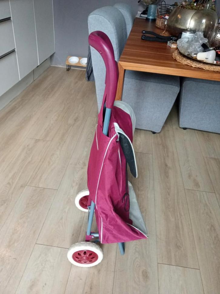 Boodschappentrolley - Handig en compact!, Huis en Inrichting, Keuken | Keukenbenodigdheden, Zo goed als nieuw, Ophalen of Verzenden