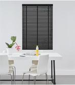 2x Houten jaloezien Deco van Veneto, Ophalen, Zwart, 50 tot 100 cm, Zo goed als nieuw