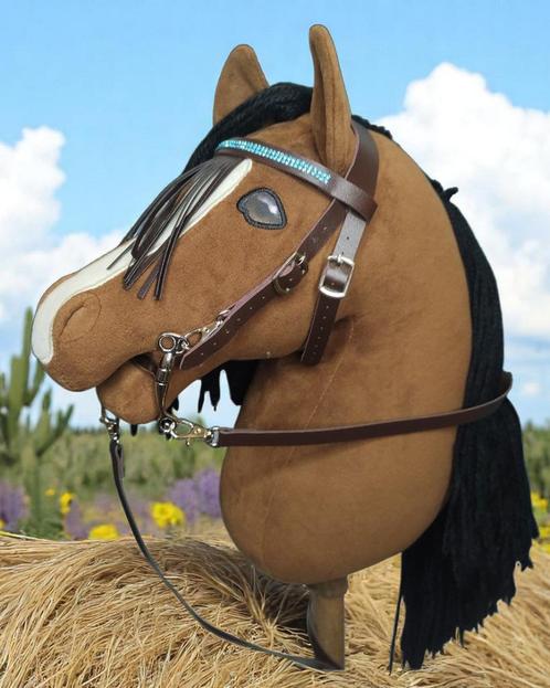 Western hoofdstel voor je hobbyhorse!, Hobby en Vrije tijd, Overige Hobby en Vrije tijd, Nieuw, Ophalen of Verzenden