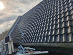 Circa 17.000 stuks zwart verglaasd/gespoten ovh/vh dakpannen, Ophalen of Verzenden, Zo goed als nieuw, Zwart, Dakpannen