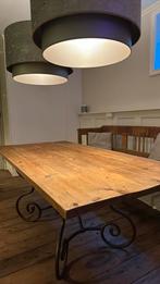 Eettafel 200x100, Ophalen, 50 tot 100 cm, Zo goed als nieuw, Vijf personen of meer