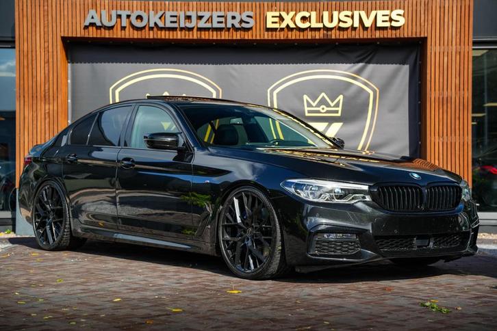 BMW 5-serie 540i Executive M-Pakket Panodak Leer HUD Keyless, Auto's, BMW, Bedrijf, Te koop, 5-Serie, ABS, Airbags, Airconditioning