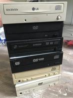 3 CD/DVD Branders en 3 cd/dvd Spelers - Goede Staat, Intern, Gebruikt, Ophalen of Verzenden, Cd