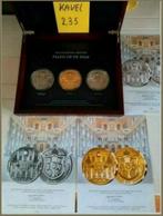 PALEIS OP DE DAM VERGULD KAVEL NR 235, Postzegels en Munten, Munten | Nederland, Verzenden, Koningin Wilhelmina, Setje, Goud