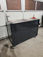 Professionele Hoeks BBQ Rolé 3 - Ideaal Voor Evenementen, Hoeks, Zo goed als nieuw, Gas barbecue bakplaat, Propaan lavagrill