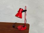 1980 Tafellampje Rood Designed in Holland, Ophalen of Verzenden, Zo goed als nieuw, Minder dan 50 cm