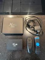 X98H Pro Android 12.0 tv box 2.4G/5G Wifi6 4GB RAM 64GB ROM, Audio, Tv en Foto, Mediaspelers, Ophalen of Verzenden, Zo goed als nieuw