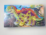 Houten Dinosaurus Puzzel - 40x22cm, 2 tot 4 jaar, 10 tot 50 stukjes, Nieuw, Ophalen of Verzenden
