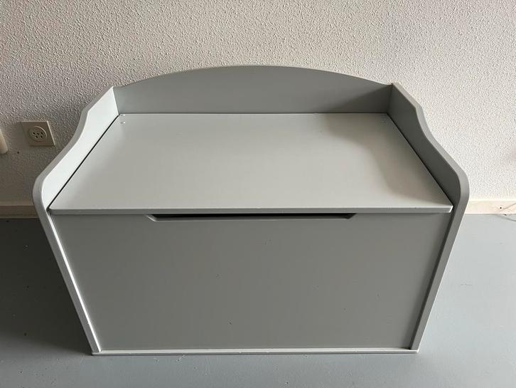 Speelgoedkist Grijs - Zo Goed Als Nieuw, Kinderen en Baby's, Overige Kinderen en Baby's, Zo goed als nieuw, Ophalen of Verzenden