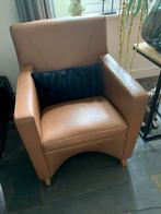 Leolux Dolcinea fauteuil bruin, Huis en Inrichting, Fauteuils, Ophalen of Verzenden, Zo goed als nieuw, 75 tot 100 cm, Leer