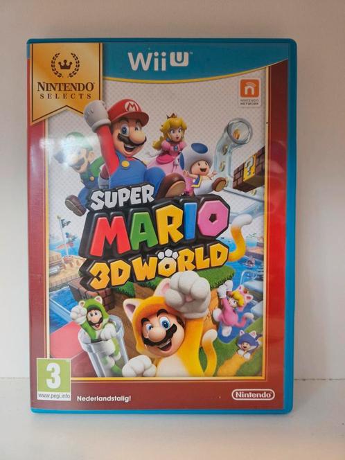 Super Mario 3D World - Wii U, Spelcomputers en Games, Games | Nintendo Wii U, Zo goed als nieuw, Platform, 3 spelers of meer, Vanaf 3 jaar