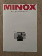 Minox camera boekje, Ophalen of Verzenden, Overige Merken