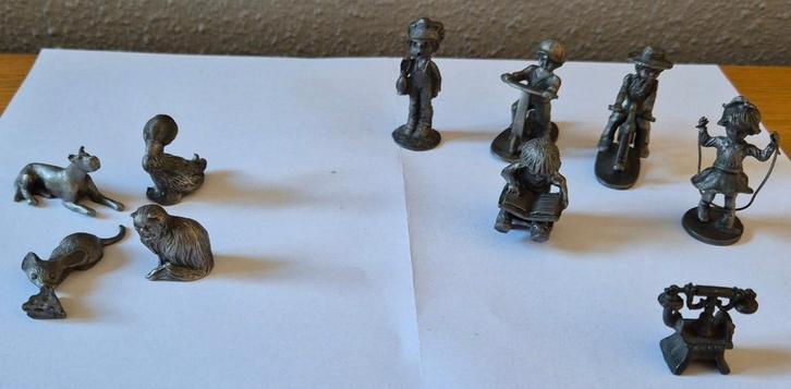 Collectie Tinnen Miniaturen, Antiek en Kunst, Kunst | Beelden en Houtsnijwerken, Ophalen