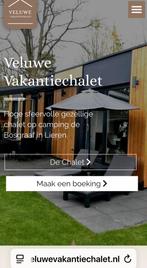 Te koop: verhuurwebsite: veluwevakantiechalet