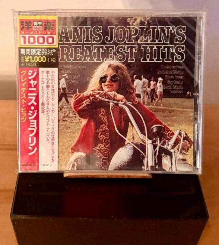 SHM JAPAN CD OBI Janis Joplin - Greatest Hits Sealed, Cd's en Dvd's, Cd's | Pop, Nieuw in verpakking, 1960 tot 1980, Ophalen of Verzenden
