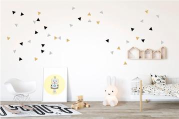 Muurstickers Gelijke sterren Zwart Goud Zilver Pom le Bonhom beschikbaar voor biedingen