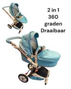 Hot mom kinderwagen super kwaliteit en 360 graden draaibaar, Nieuw, Ophalen of Verzenden, Combiwagen