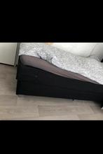 Eenpersoonsbed, 90 cm, Gebruikt, Eenpersoons, Zwart