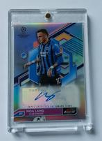 Topps Finest Noa Lang Autograph Club Brugge, Ophalen of Verzenden, Zo goed als nieuw, Buitenlandse clubs, Spelerskaart