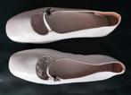 Aerosoles, wit leren ballerina's, maat 4, Wit, Zo goed als nieuw, Aerosoles, Ballerina's