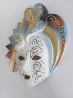 Venetiaans Carnaval masker gips handmade, Ophalen of Verzenden, Zo goed als nieuw, Toneelattributen of Onderdelen