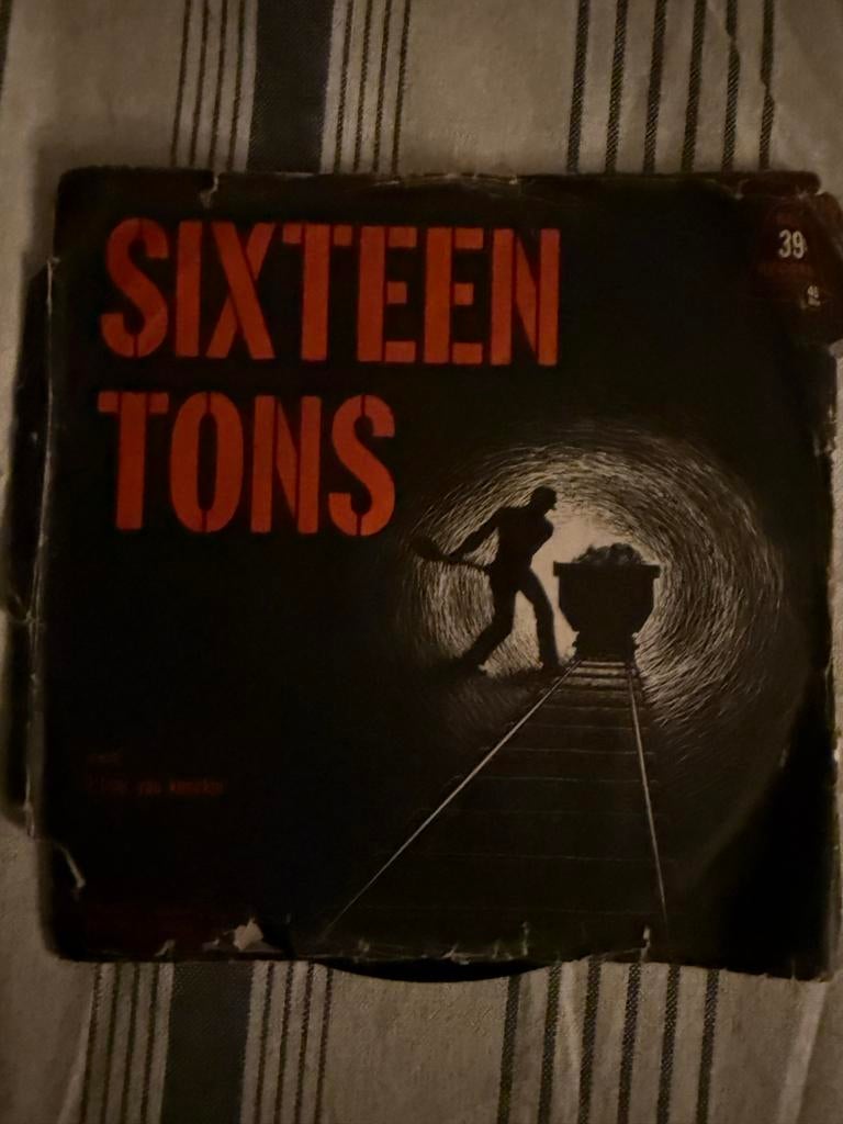 Sixteen Tons - Single, Gebruikt, Overige genres, 7 inch, Single