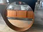 Ikea Stockholm Spiegel Walnoot 80cm, Huis en Inrichting, Woonaccessoires | Spiegels, Ophalen, Rond, Zo goed als nieuw, 75 tot 100 cm