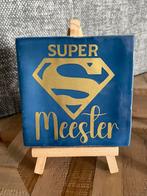 Cadeau tegeltje voor meester of juf, Ophalen of Verzenden, Nieuw