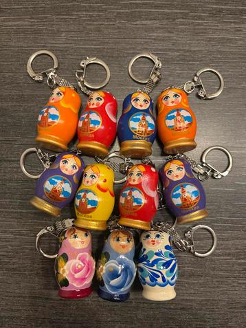 Matroesjka Babushka Sleutelhangers beschikbaar voor biedingen