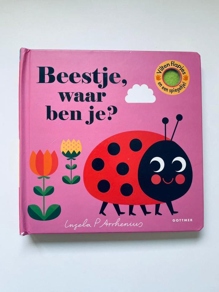 Ingela P Arrhenius Beestje, waar ben je? ISBN: 9789025766320, Boeken, Kinderboeken | Baby's en Peuters, Zo goed als nieuw, Ophalen of Verzenden